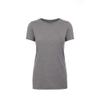 Next Level Womens/Ladies CVC T-Shirt (S) (Dark Heather Gray) view 1