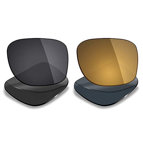 Mryok 2 Pair Polarized Replacement Lenses for Oakley Big Taco Sunglass - Options