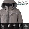 Aquaz Trinity Wading Jacket, Waterproof Heavy Duty Breathable Wading Jacket [X-Large] view 2