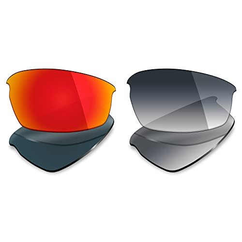 Mryok 2 Pair Polarized Replacement Lenses for Oakley Bottlecap Sunglass - Options