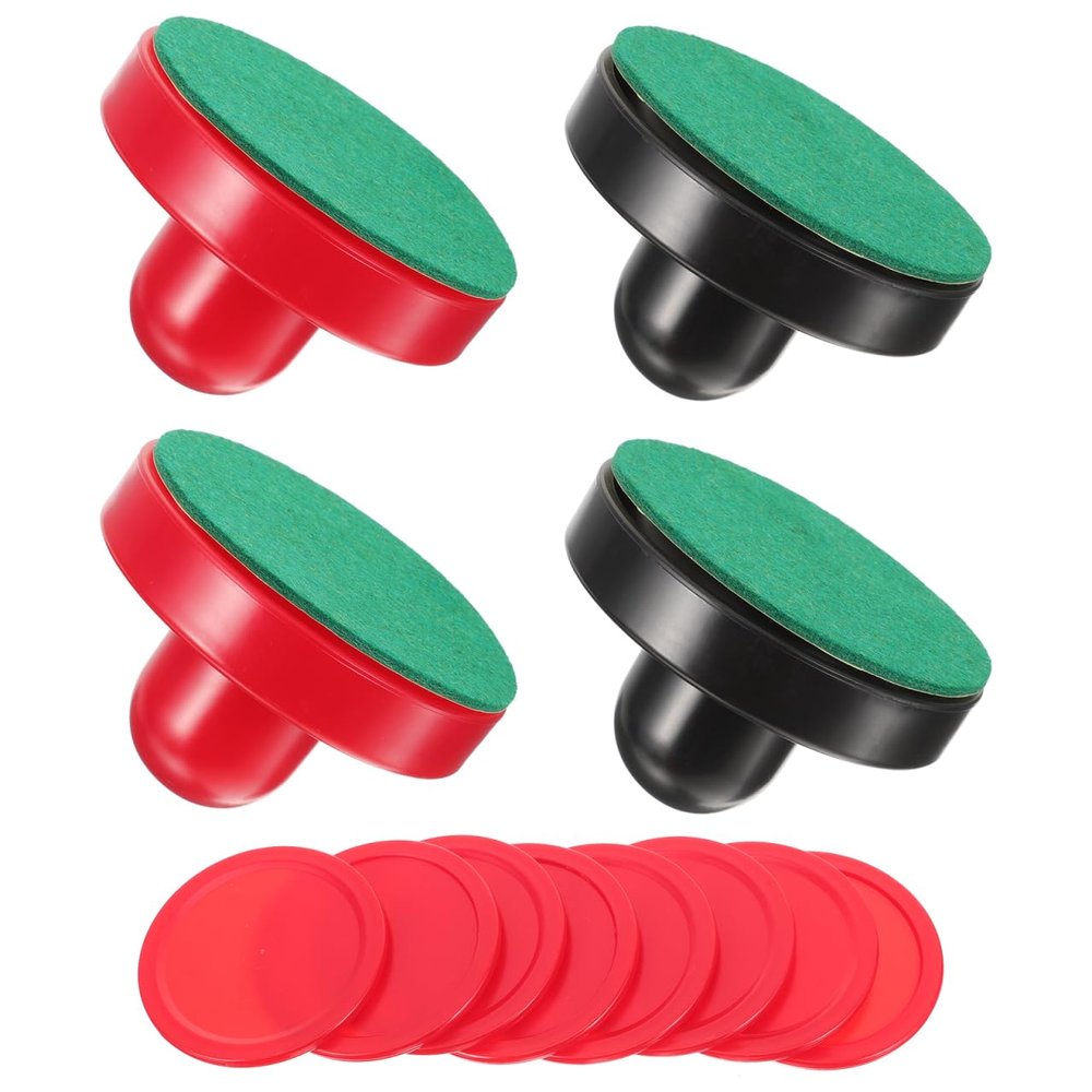 16pcs 76mm air Hockey Pushers Pucks Replacement Kids Adult Party Playing Game air Hockey Equipment Accessories (red Dark Blue)