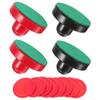 16pcs 76mm air Hockey Pushers Pucks Replacement Kids Adult Party Playing Game air Hockey Equipment Accessories (red Dark Blue) view 1