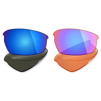 Mryok 2 Pair Polarized Replacement Lenses for Oakley Bottlecap Sunglass - Options