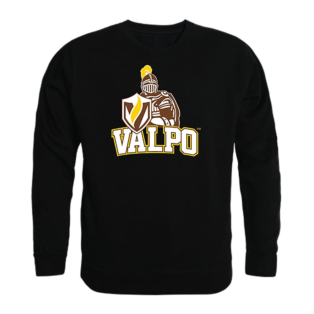 W Republic Valparaiso Beacons College Crewneck Pullover Sweatshirt, Adult Unisex, Black, Large - NCAA Officially Licensed Apparel