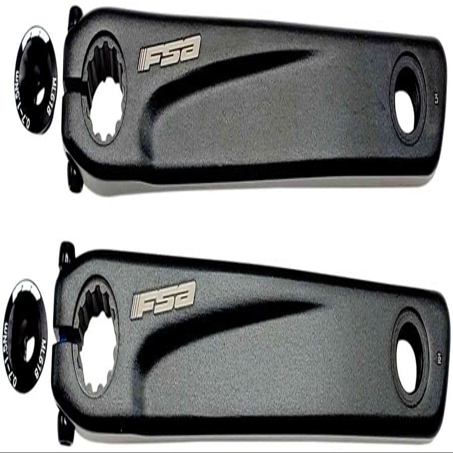FSA Full Speed Ahead Bafang E-Bike Armset - 170mm Arm Set Bafang Mid-Motor Black JIS w/o Bolts AL-8/M400-32400037003260