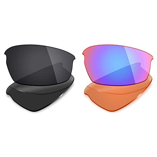 Mryok 2 Pair Polarized Replacement Lenses for Oakley Bottlecap Sunglass - Options
