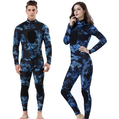 MYLEDI Neoprene 3mm Scuba Diving Suit One Piece Mens Spearfishing Full Body Spearfishing Wetsuit (MY044, XXL)