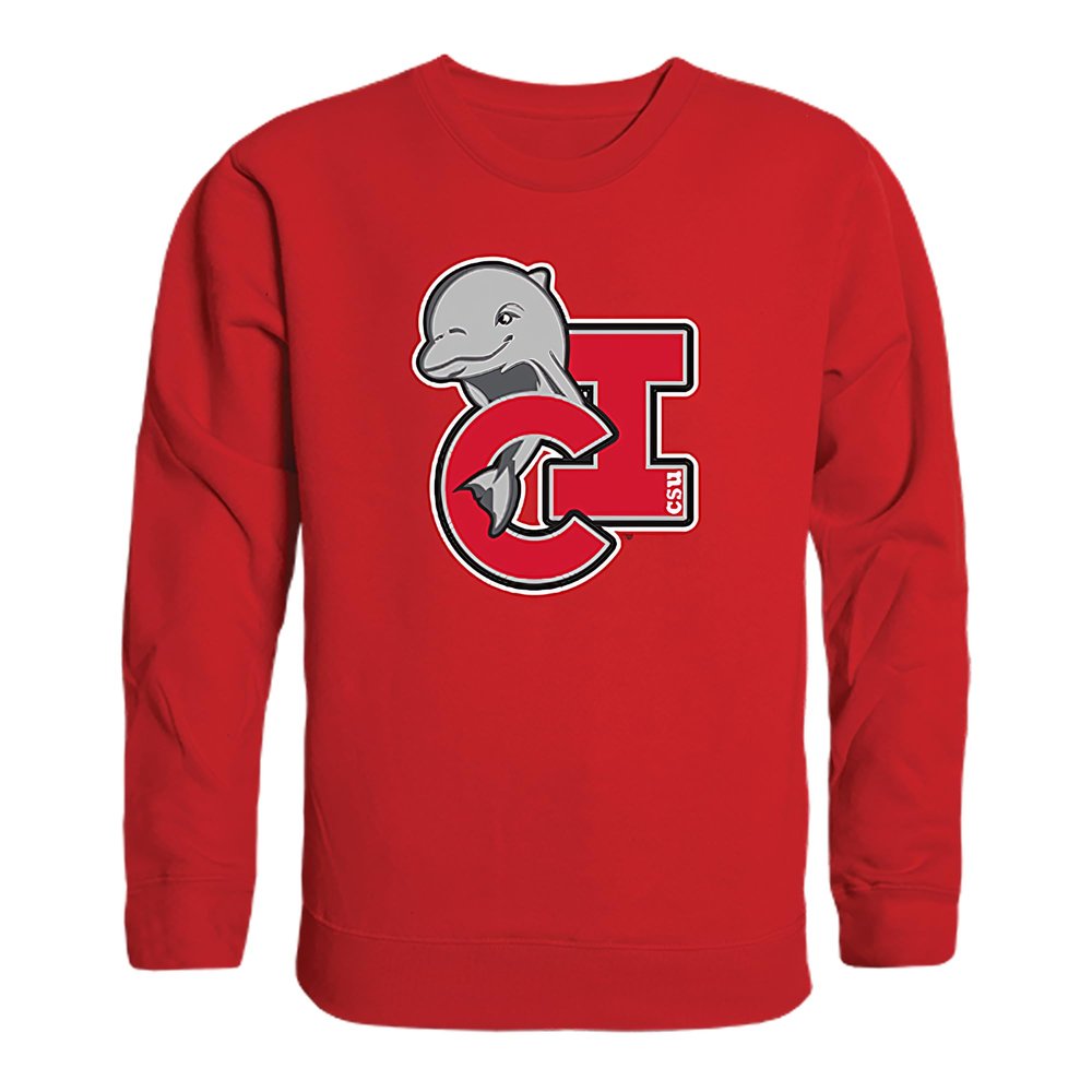 W Republic Cal State University Channel Islands The Dolphins Campus Crewneck Sweatshirt Red Small
