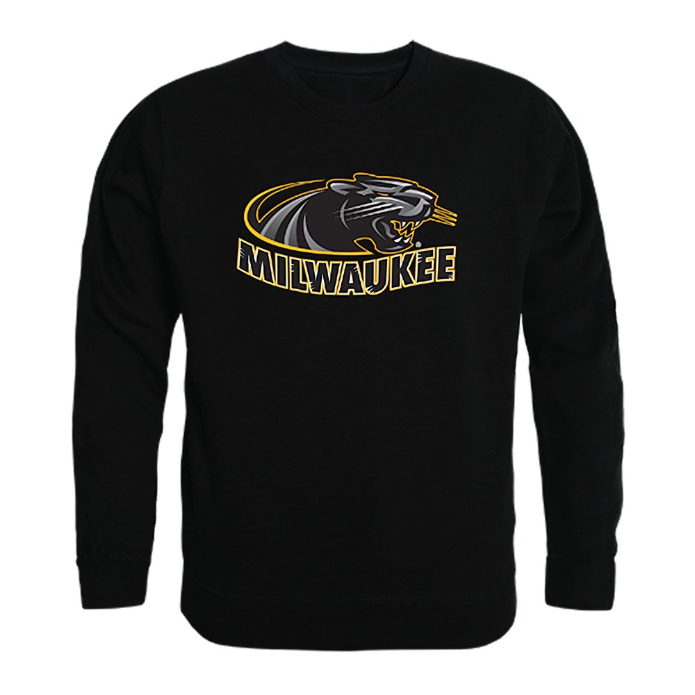 UWM Wisconsin-Milwaukee Panthers NCAA College Crewneck Sweater - Medium, Black