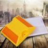 Comboss Road Reflectors 12 Pack 4 by 4 inch Street Pavement and Asphalt Stud Markers | Great for Speed Bumps Sidewalks Pedestrian Crossings Freeways and Driveways (Yellow) view 4