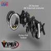 VIPER Archery Sidewinder Compound Bow Sight - Made in USA - Machined Aluminum - Bright Fiber-Optic Single Pin, Toolless Quickset Gear-Drive Elevation Adjustment, 0.010 Pin view 2