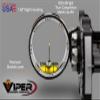 VIPER Archery Sidewinder Compound Bow Sight - Made in USA - Machined Aluminum - Bright Fiber-Optic Single Pin, Toolless Quickset Gear-Drive Elevation Adjustment, 0.010 Pin view 4