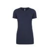Next Level Womens/Ladies CVC T-Shirt (XS) (Midnight Navy) view 1