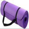 Yoga Mat with Bag and Strap Premium Slip-resistant Exercise Mat, 10mm thick, 72 x 24 inches, Perfect for Yoga, Pilates, Stretching, Floor exercise and Toning workouts (Purple) view 1