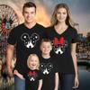 Natural Underwear Family Trip #1 Ears with Stars V Neck T Shirts Magic Kingdom Family Matching Tees Men Women Youth Black T-Shirts Kids Boys 3T view 3
