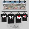 Natural Underwear Family Trip #1 Ears with Hearts V Neck T Shirts Magic Kingdom Family Matching Tees Men Women Youth Black T-Shirts Boys Large view 4