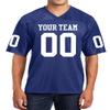 Custom Football Replica Team Jersey (XXX-Large, Royal Blue) view 1