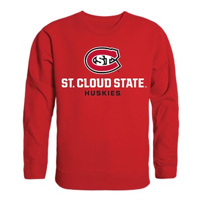 St. Cloud State University Huskies College Crewneck Tee T-Shirt - Red, XX-Large