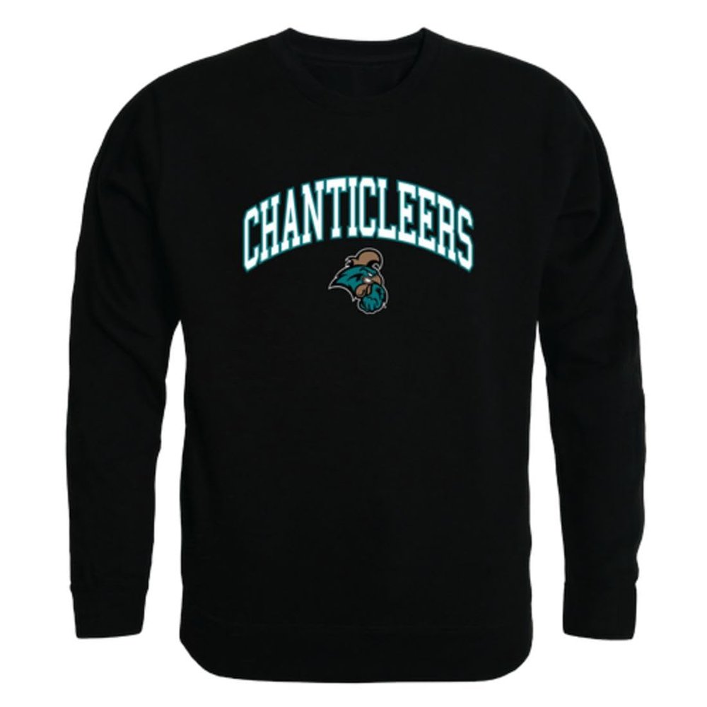 W Republic Coastal Carolina University Chanticleers Campus Crewneck Sweatshirt Black Large