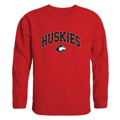 W Republic NIU Northern Illinois University Huskies Campus Crewneck Sweatshirt Red Small