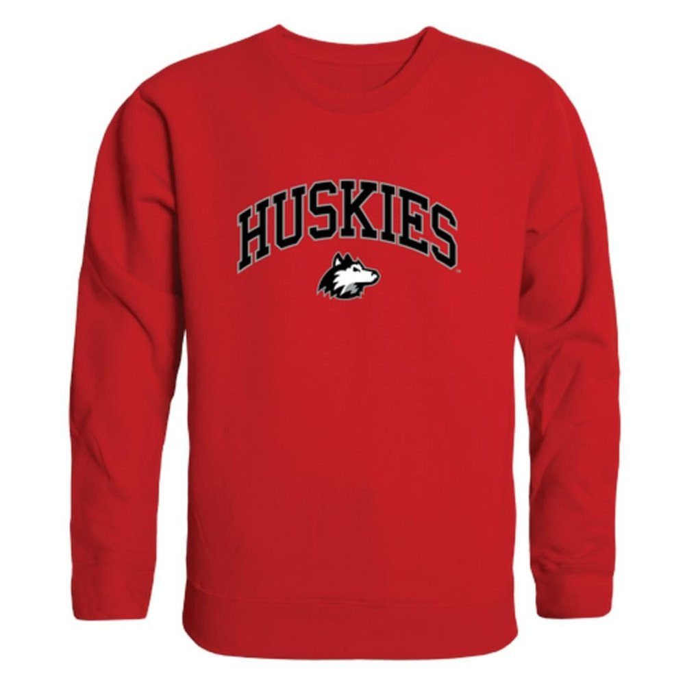 W Republic NIU Northern Illinois University Huskies Campus Crewneck Sweatshirt Red Small