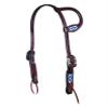 Professional's Choice PC Collection Single Ear Beaded Headstall Dark Oil view 1
