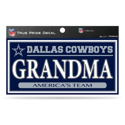 Rico Industries NFL Rico Industries True Pride Family Member Decal, 4 x 6-inches, Dallas Cowboys