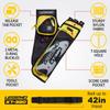 Legend XT320 Archery Quivers - Left Handed Nylon Hip Quivers with 3 Arrow Tube Cases for Target Shooting - Adjustable Waist Belt, T-Slot, Compartments for Accessories, Tools, Release Tab - Yellow view 2