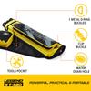 Legend XT320 Archery Quivers - Left Handed Nylon Hip Quivers with 3 Arrow Tube Cases for Target Shooting - Adjustable Waist Belt, T-Slot, Compartments for Accessories, Tools, Release Tab - Yellow view 4