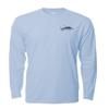 Denali Performance Men's UPF 50+ ProtectUV Long Sleeve T-Shirt - Yellowfin Tuna Design by Marcos Augusto, Large Blue view 3