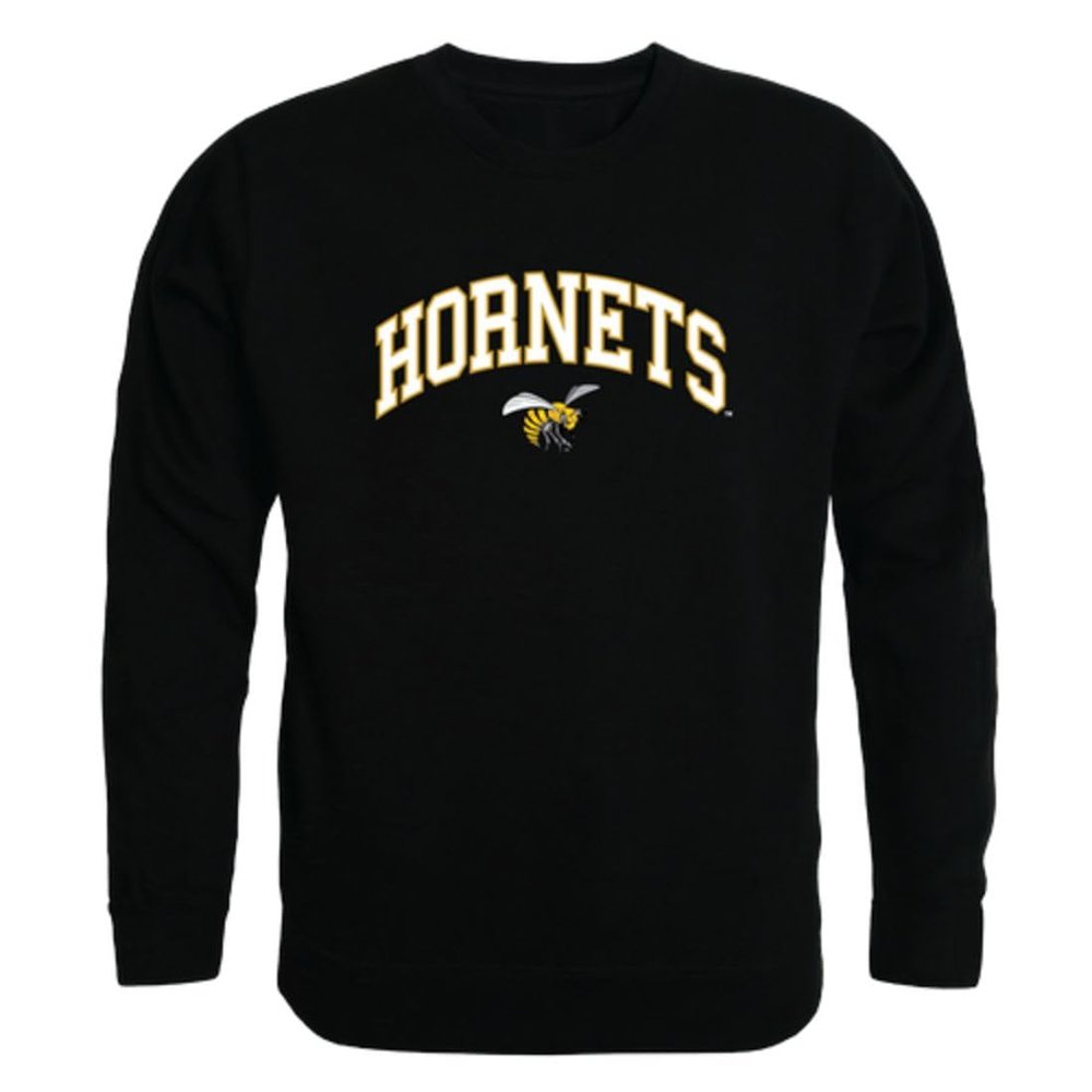 W Republic ASU Alabama State University Hornets Campus Crewneck Sweatshirt Black Medium