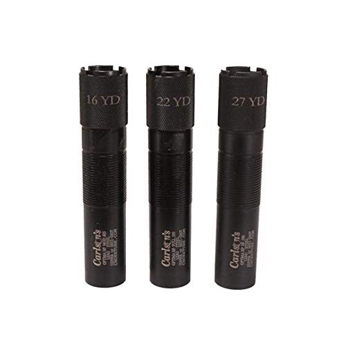 Carlson's Choke Tubes 20 Gauge for Beretta Optima HP [ 3 Pack | Modified, Improved Modified, Full ] Blued Steel | Trap Pak Choke Tube | Made in USA
