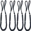 Bungee Dock Line Mooring Rope for Boat 4ft Black 4 Pack view 1