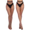 Charmnight Womens High Waist Tights Fishnet Stockings Thigh High Pantyhose 2 Pair(1) view 1