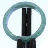 2.35"(59.7mm) China Certified Grade A Nature Hisui Jadeite Jade Light Green Women's Bangle Bracelets 9394 view 4