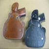 Azula All Leather Molded Paddle Holster CCW OWB for Sig Sauer P 220. 226, 227 Pistol Black RH view 2