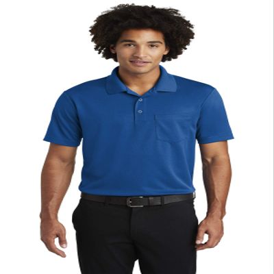 SPORT-TEK Unisex PosiCharge RacerMesh Pocket Polo True Royal