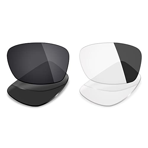 Mryok 2 Pair Polarized Replacement Lenses for Oakley Hijinx Sunglass - Options