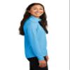 SPORT-TEK Women's PosiCharge Tri-Blend Wicking 1/4-Zip Pullover LST407, Pond Blue Heather, XX-Large view 2
