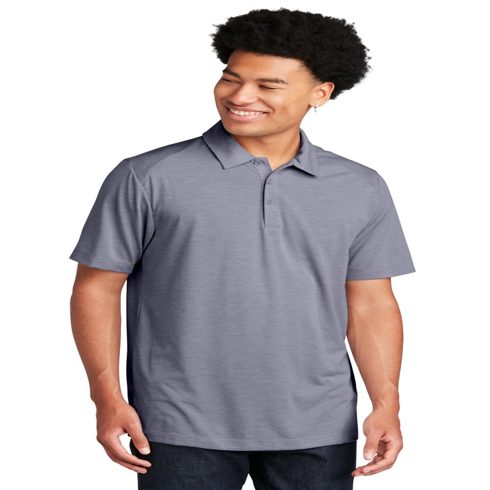 SPORT-TEK Unisex PosiCharge Tri-Blend Wicking Polo