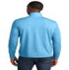SPORT-TEK PosiCharge Tri-Blend Wicking 1/4-Zip Pullover ST407, Pond Blue Heather, Medium view 3