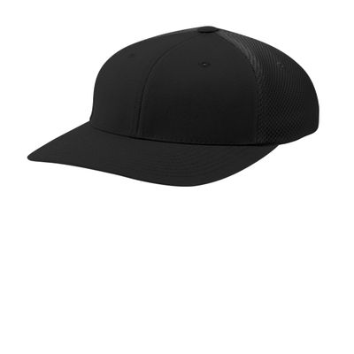 Sport-TEK Unisex Flexfit Air Mesh Back Cap | Mesh Back Fitted Hat for Men & Women