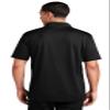 SPORT-TEK Unisex PosiCharge RacerMesh Pocket Polo Black view 3