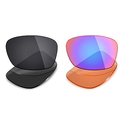 Mryok 2 Pair Polarized Replacement Lenses for Oakley Hijinx Sunglass - Options