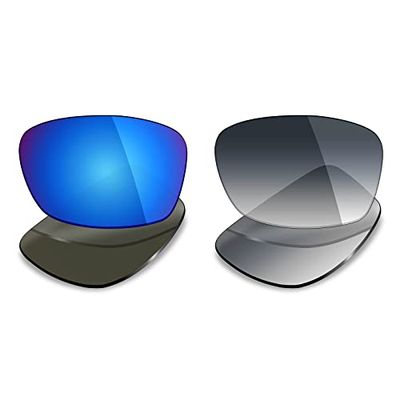 Mryok 2 Pair Polarized Replacement Lenses for Oakley Hijinx Sunglass - Options