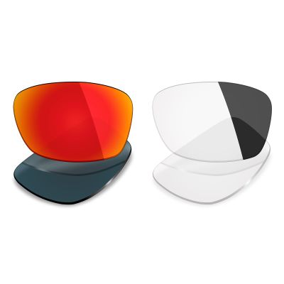 Mryok 2 Pair Polarized Replacement Lenses for Oakley Hijinx Sunglass - Options
