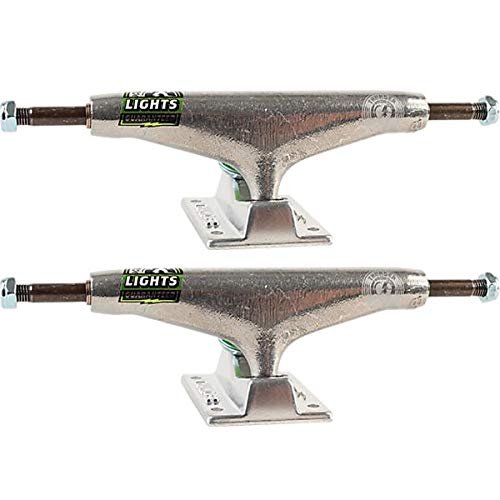 Thunder Trucks 148 Lights II Polished Skateboard Trucks - 5.5" Hanger 8.25" Axle (Set of 2)