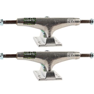 Thunder Trucks 147mm Polished II Lights Skateboard Trucks - 5.25" Hanger 8.0" Axle (Set of 2)