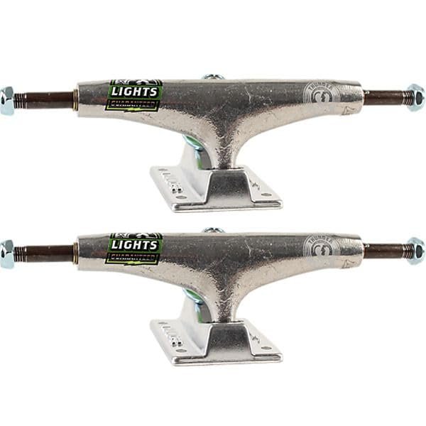 Thunder Trucks 147mm Polished II Lights Skateboard Trucks - 5.25" Hanger 8.0" Axle (Set of 2)