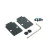 DPP Titanium Mounting Kit/Anti Flicker Sealing Plate Kit for Trijicon RMR Fit Glock MOS and Springfield OSP Models (Black Gen1) view 1